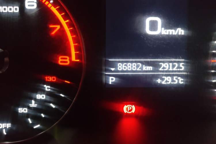 Used Audi A3 2018 30th Anniversary Edition Sportback 35 TFSI Style Model Odometer Close Up