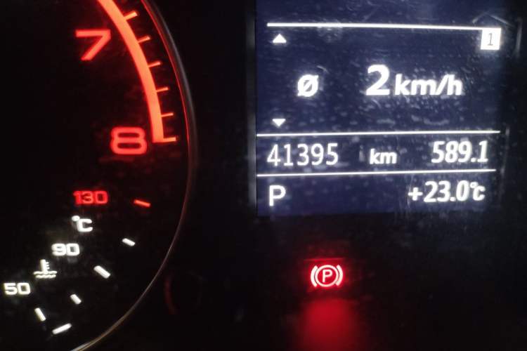 Used Audi A3 2018 30th Anniversary Edition Sportback 35 TFSI Fashion Model Odometer Close Up