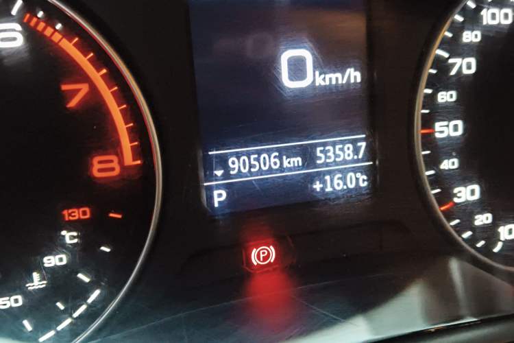 Used Audi A3 2018 30th Anniversary Edition Sportback 35 TFSI Ambition Model Odometer Close Up