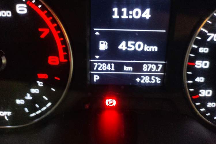 Used Audi A3 2018 30th Anniversary Edition Sportback 35 TFSI Fashion Model Odometer Close Up