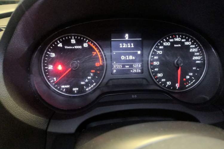 Used Audi A3 2018 30th Anniversary Edition Limousine 35 TFSI Style Model Odometer Close Up