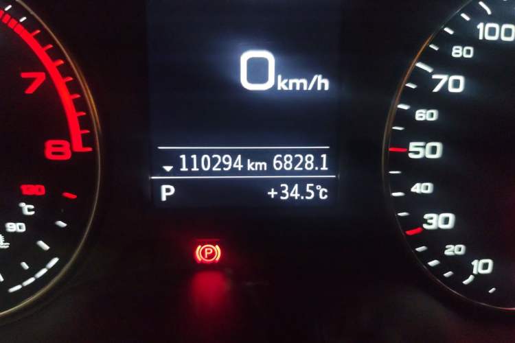 Used Audi A3 2018 30th Anniversary Edition Sportback 35 TFSI Ambition Model Odometer Close Up
