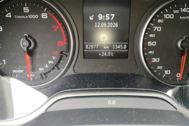 Used Audi A3 2018 30th Anniversary Edition Limousine 40 TFSI Style Model Odometer Close Up