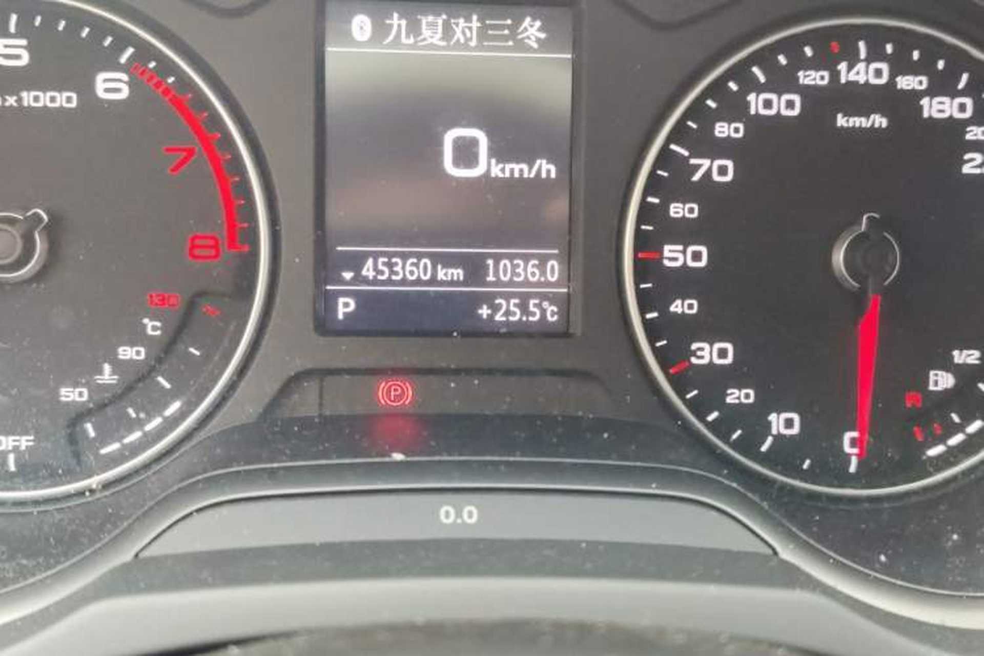Used Audi A3 2018 30th Anniversary Edition Sportback 35 TFSI Ambition Model Odometer Close Up