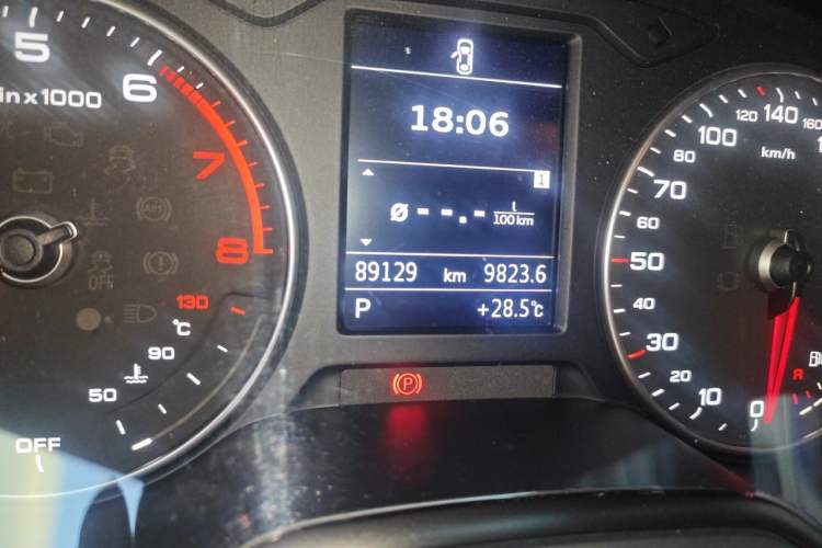 Used Audi A3 2018 30th Anniversary Edition Sportback 35 TFSI Ambition Model Odometer Close Up
