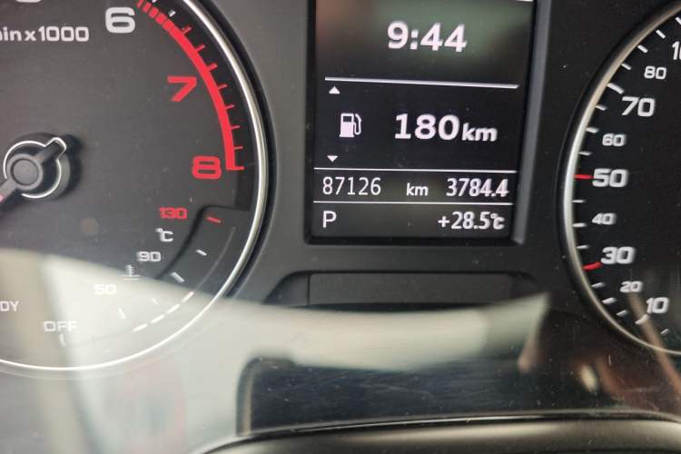 Used Audi A3 2018 30th Anniversary Edition Sportback 35 TFSI Fashion Model Odometer Close Up