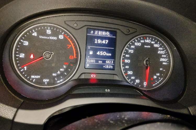 Used Audi A3 2018 30th Anniversary Edition Sportback 35 TFSI Fashion Model Odometer Close Up