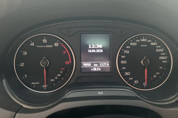 Used Audi A3 2018 30th Anniversary Edition Limousine 35 TFSI Fashion Model Odometer Close Up