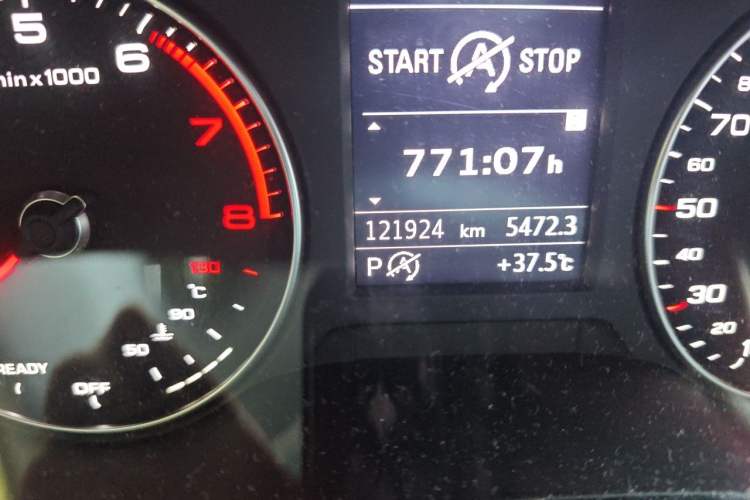 Used Audi A3 2018 30th Anniversary Edition Sportback 35 TFSI Ambition Model Odometer Close Up