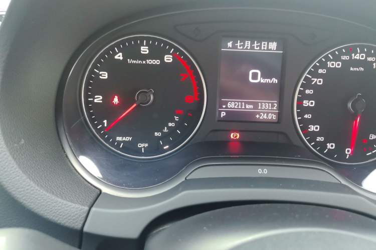 Used Audi A3 2018 30th Anniversary Edition Limousine 35 TFSI Style Model Odometer Close Up