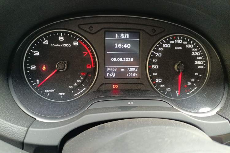 Used Audi A3 2018 30th Anniversary Edition Sportback 35 TFSI Sport Model Odometer Close Up