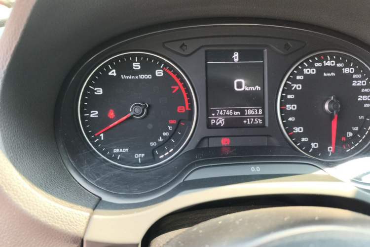Used Audi A3 2018 30th Anniversary Edition Sportback 35 TFSI Style Model Odometer Close Up