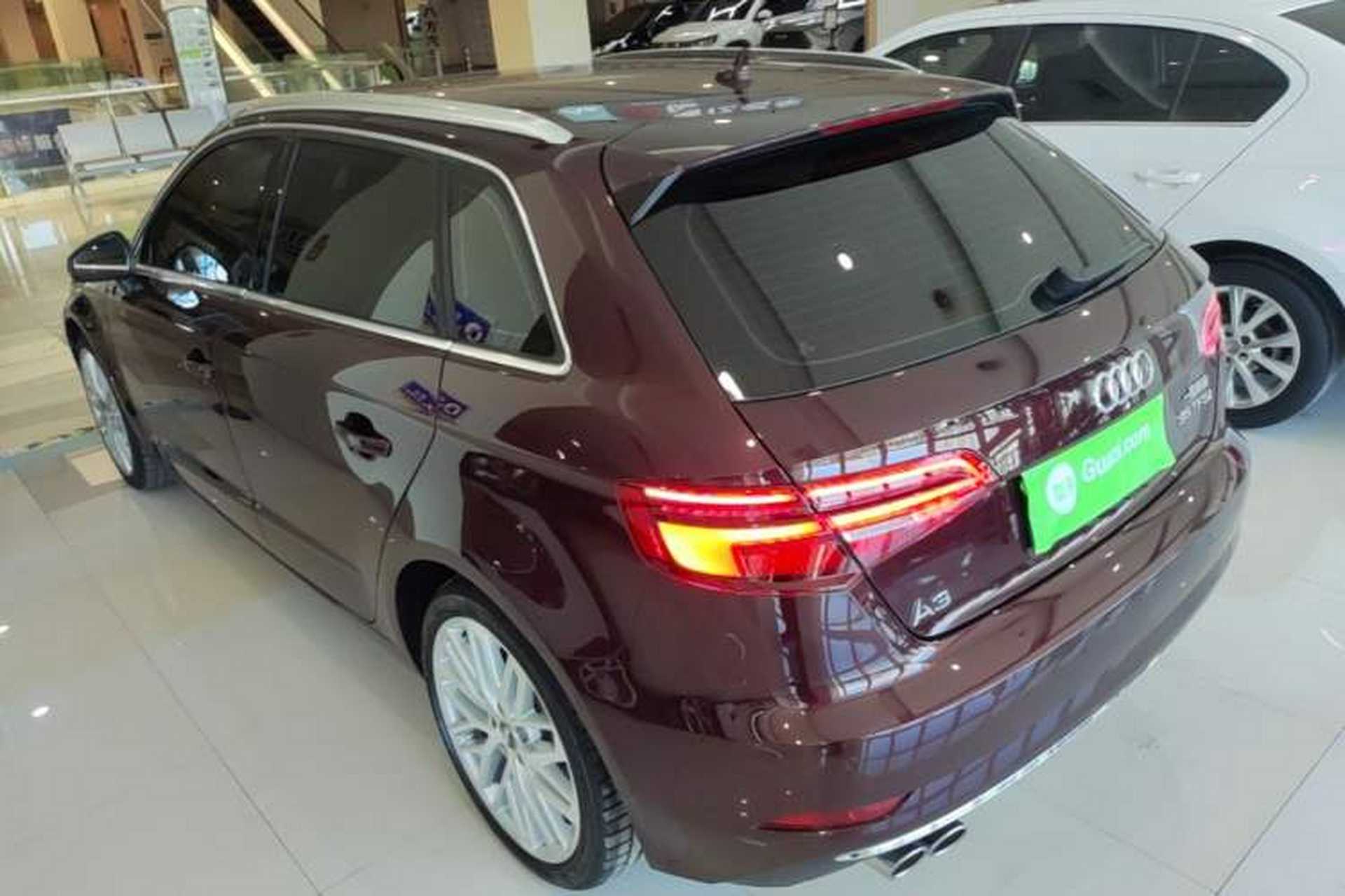 Used Audi A3 2018 30th Anniversary Edition Sportback 35 TFSI Style Model Rear Left 45 Deg
