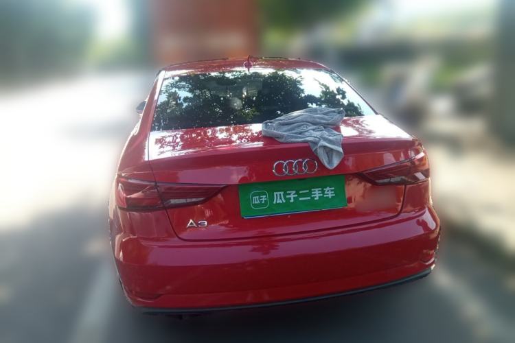 Used Audi A3 2018 30th Anniversary Edition Limousine 35 TFSI Ambition Model Rear Left 45 Deg