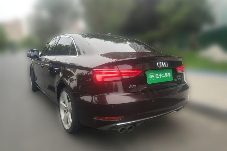 Used Audi A3 2018 30th Anniversary Edition Limousine 35 TFSI Style Model Rear Left 45 Deg