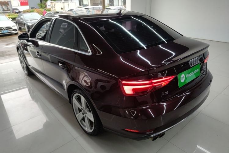 Used Audi A3 2018 30th Anniversary Edition Limousine 35 TFSI Style Model Rear Left 45 Deg