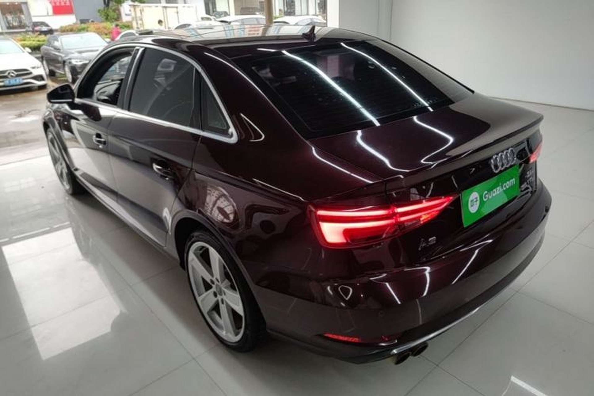 Used Audi A3 2018 30th Anniversary Edition Limousine 35 TFSI Style Model Rear Left 45 Deg