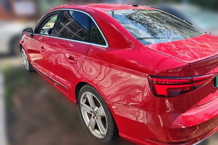 Used Audi A3 2018 30th Anniversary Edition Limousine 35 TFSI Ambition Model Rear Left 45 Deg