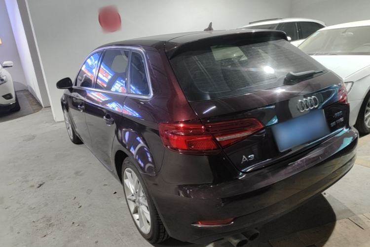 Used Audi A3 2018 30th Anniversary Edition Sportback 35 TFSI Ambition Model Rear Left 45 Deg