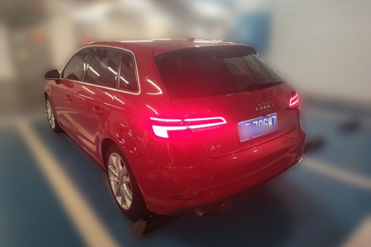 Used Audi A3 2018 30th Anniversary Edition Sportback 35 TFSI Ambition Model Rear Left 45 Deg