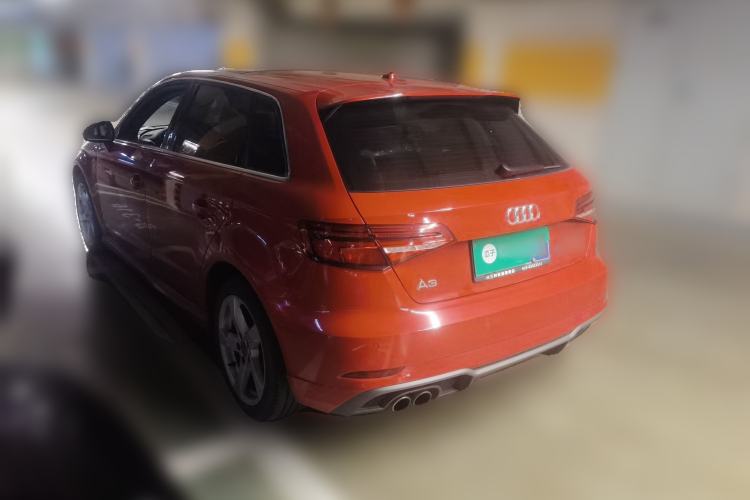 Used Audi A3 2018 30th Anniversary Edition Sportback 35 TFSI Fashion Model Rear Left 45 Deg