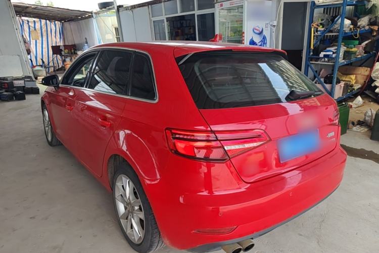 Used Audi A3 2018 30th Anniversary Edition Sportback 35 TFSI Ambition Model Rear Left 45 Deg