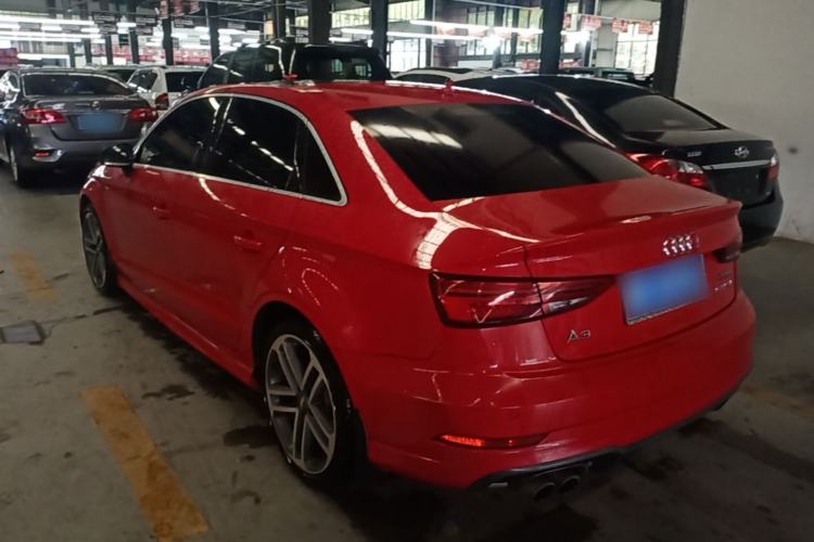 Used Audi A3 2018 30th Anniversary Edition Limousine 35 TFSI Sport Model Rear Left 45 Deg
