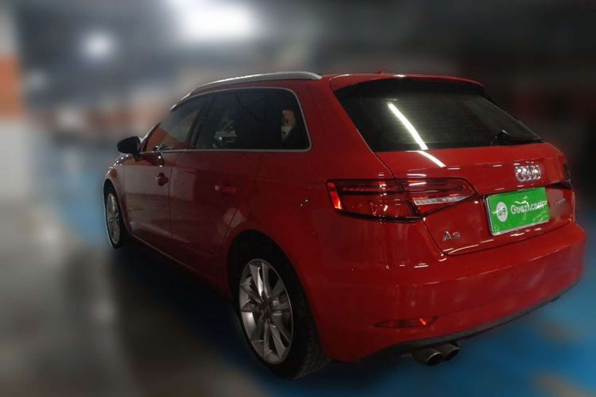 Used Audi A3 2018 30th Anniversary Edition Sportback 35 TFSI Ambition Model Rear Left 45 Deg