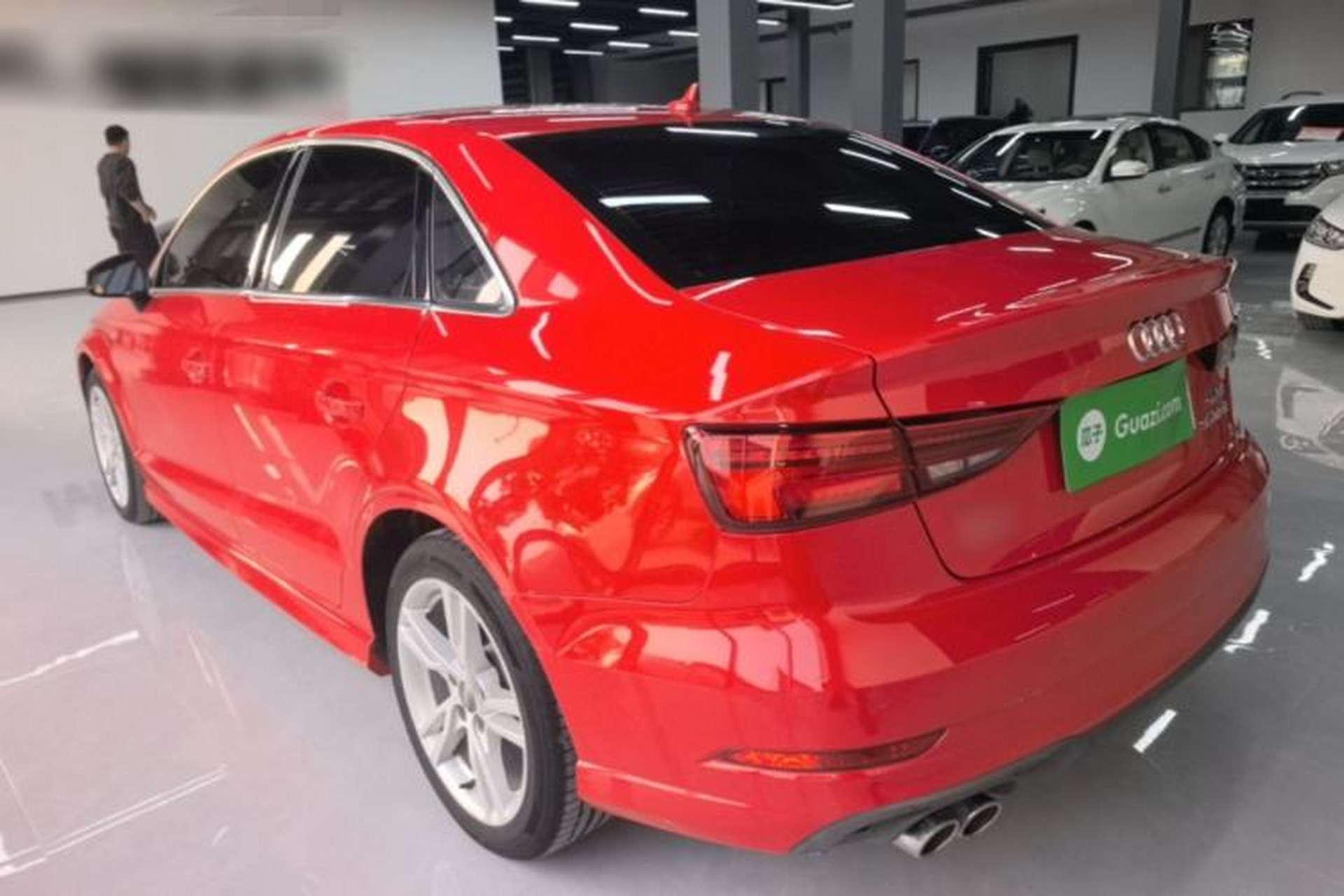 Used Audi A3 2018 30th Anniversary Edition Limousine 35 TFSI Fashion Model Rear Left 45 Deg