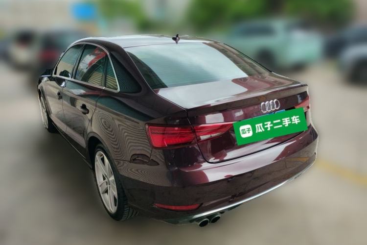 Used Audi A3 2018 30th Anniversary Edition Limousine 35 TFSI Style Model Rear Left 45 Deg