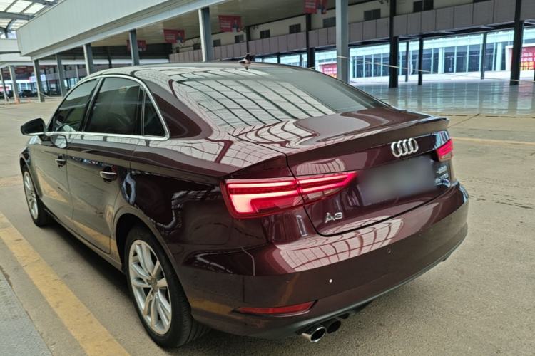 Used Audi A3 2018 30th Anniversary Edition Limousine 35 TFSI Ambition Model Rear Left 45 Deg