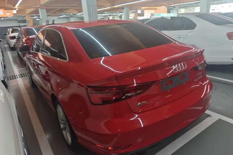 Used Audi A3 2018 30th Anniversary Edition Limousine 35 TFSI Ambition Model Rear Left 45 Deg