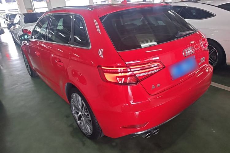 Used Audi A3 2018 30th Anniversary Edition Sportback 35 TFSI Style Model Rear Left 45 Deg