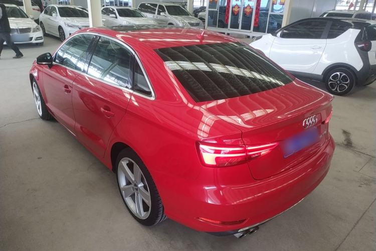 Used Audi A3 2018 30th Anniversary Edition Limousine 35 TFSI Style Model Rear Left 45 Deg