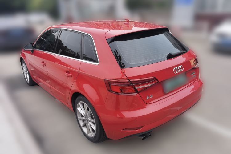 Used Audi A3 2018 30th Anniversary Edition Sportback 35 TFSI Ambition Model Rear Left 45 Deg