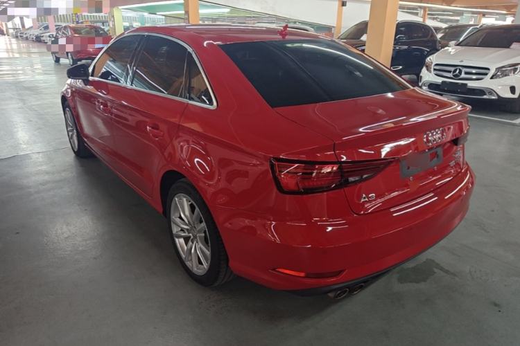 Used Audi A3 2018 30th Anniversary Edition Limousine 35 TFSI Ambition Model Rear Left 45 Deg