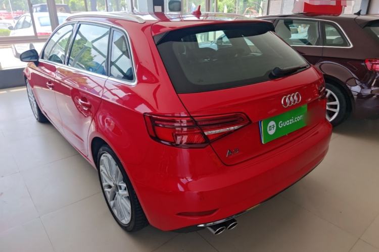 Used Audi A3 2018 30th Anniversary Edition Sportback 35 TFSI Style Model Rear Left 45 Deg