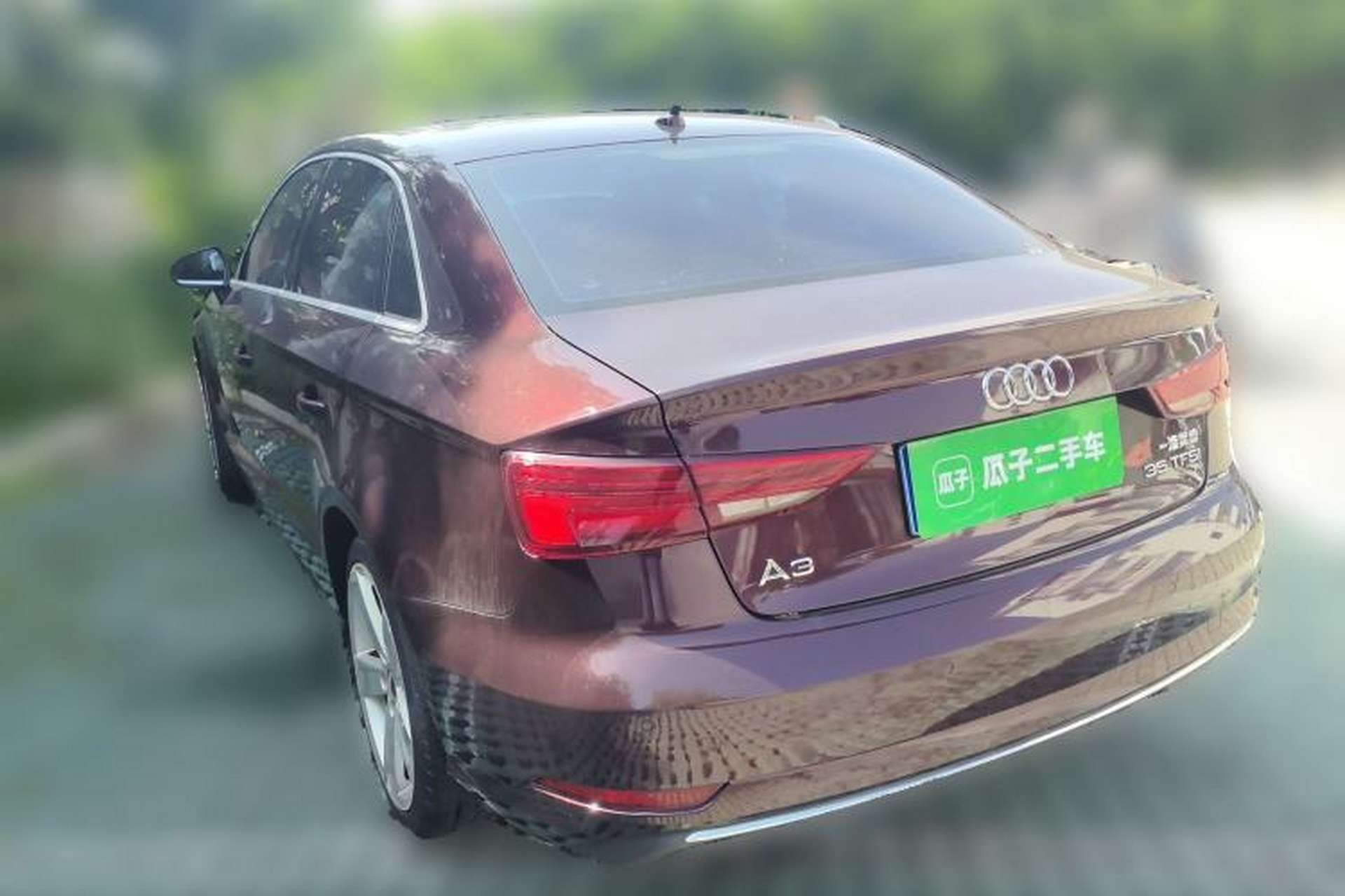 Used Audi A3 2018 30th Anniversary Edition Limousine 35 TFSI Style Model Rear Left 45 Deg