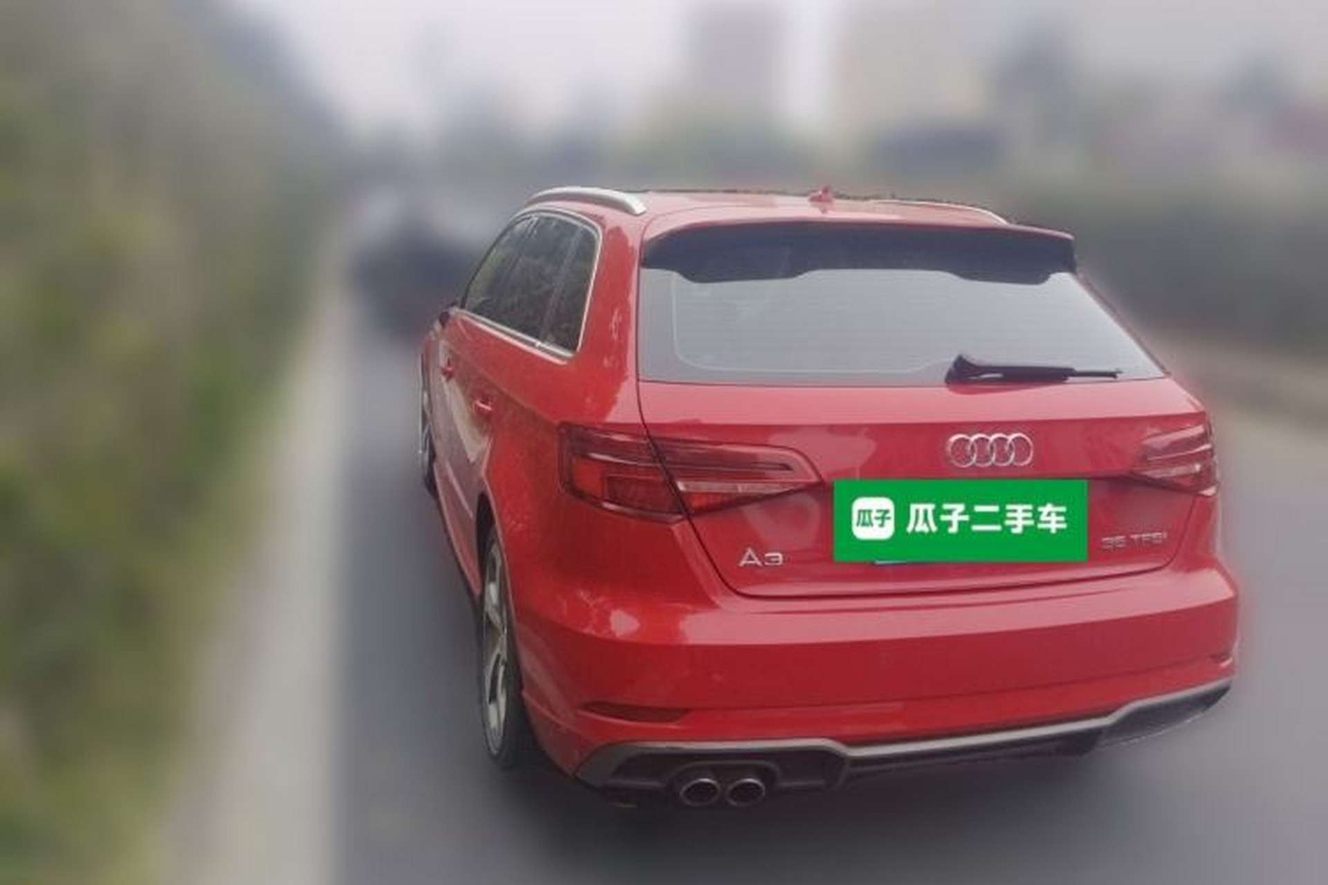 Used Audi A3 2018 30th Anniversary Edition Sportback 35 TFSI Sport Model Rear Left 45 Deg