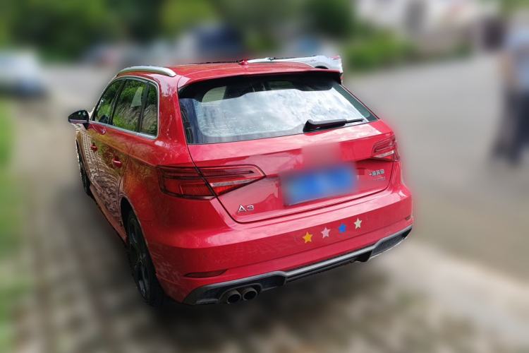 Used Audi A3 2018 30th Anniversary Edition Sportback 35 TFSI Sport Model Rear Left 45 Deg