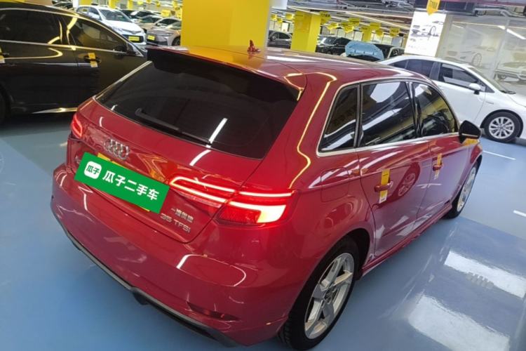 Used Audi A3 2018 30th Anniversary Edition Sportback 35 TFSI Fashion Model Rear Right 45 Deg