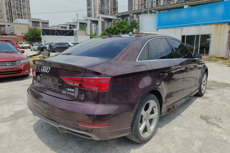 Used Audi A3 2018 30th Anniversary Edition Limousine 35 TFSI Fashion Model Rear Right 45 Deg