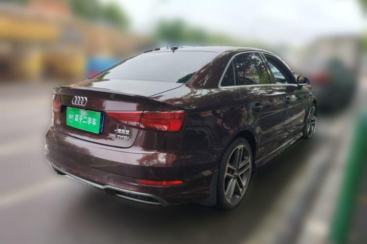 Used Audi A3 2018 30th Anniversary Edition Limousine 35 TFSI Fashion Model Rear Right 45 Deg