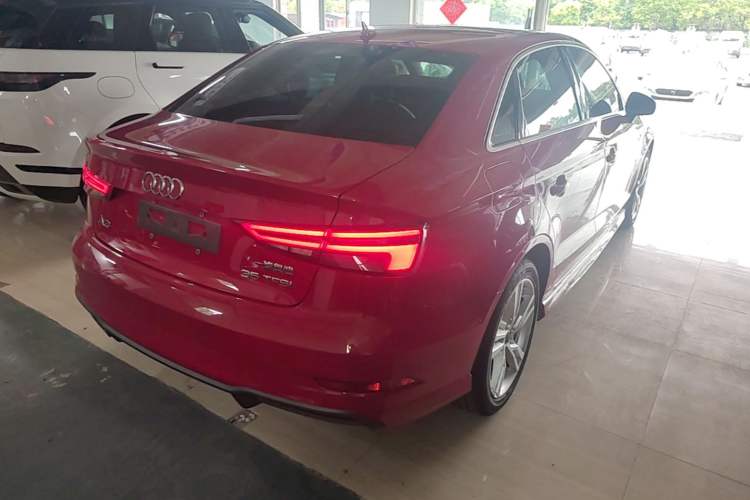 Used Audi A3 2018 30th Anniversary Edition Limousine 35 TFSI Fashion Model Rear Right 45 Deg