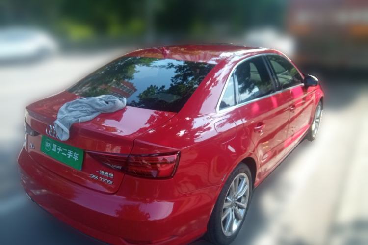 Used Audi A3 2018 30th Anniversary Edition Limousine 35 TFSI Ambition Model Rear Right 45 Deg