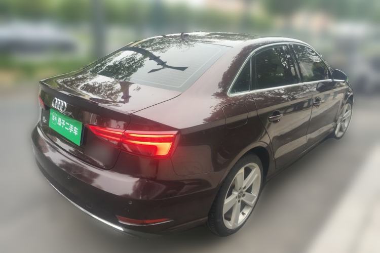Used Audi A3 2018 30th Anniversary Edition Limousine 35 TFSI Style Model Rear Right 45 Deg