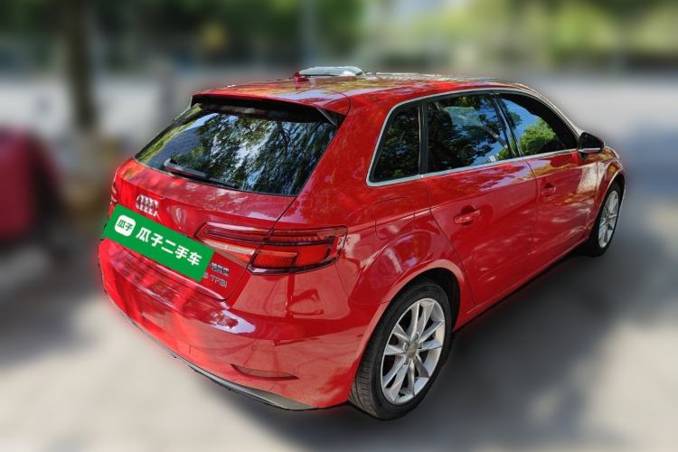 Used Audi A3 2018 30th Anniversary Edition Sportback 35 TFSI Ambition Model Rear Right 45 Deg