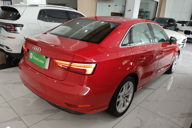 Used Audi A3 2018 30th Anniversary Edition Limousine 35 TFSI Ambition Model Rear Right 45 Deg