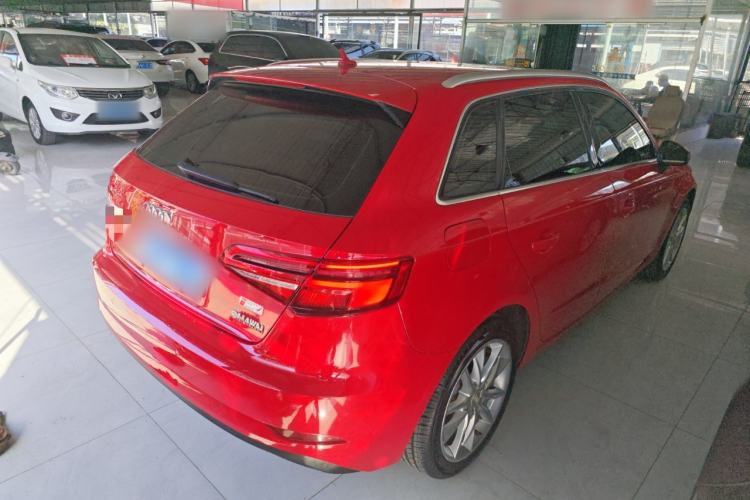 Used Audi A3 2018 30th Anniversary Edition Sportback 35 TFSI Ambition Model Rear Right 45 Deg