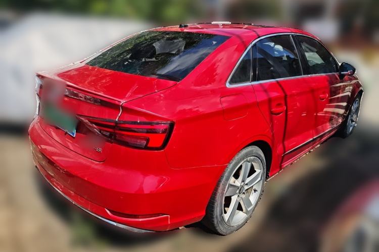Used Audi A3 2018 30th Anniversary Edition Limousine 35 TFSI Ambition Model Rear Right 45 Deg